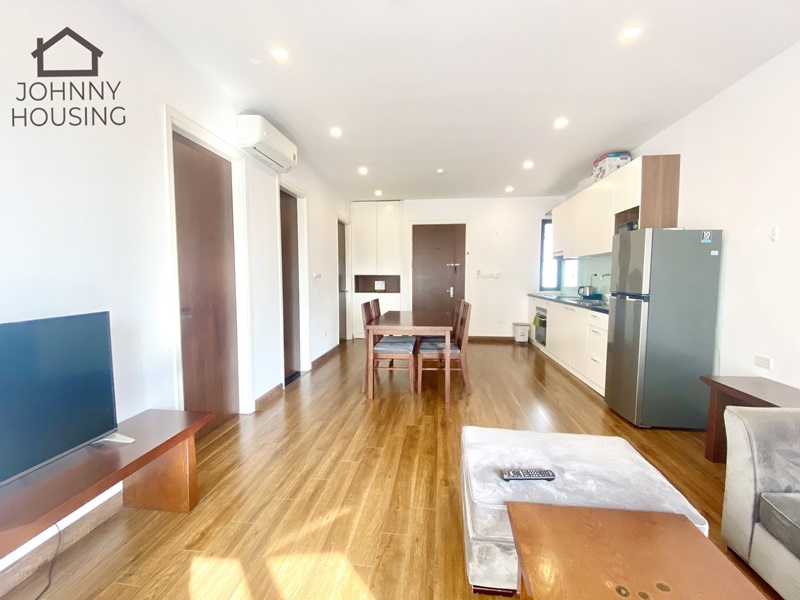 Bright and airy 2 bedrooms apartment for rent on Dang Thai Mai, Tay Ho ID 0046