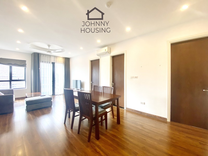 Bright and airy 2 bedrooms apartment for rent on Dang Thai Mai, Tay Ho ID 0046