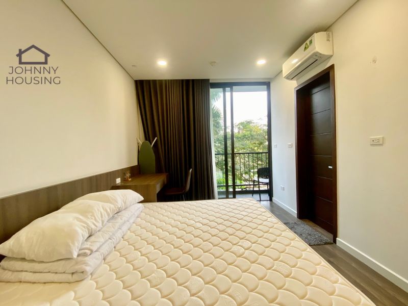 Modern 1 bedroom apartment with balcony for rent on Trinh Cong Son, Tay Ho, Hanoi ID 0049