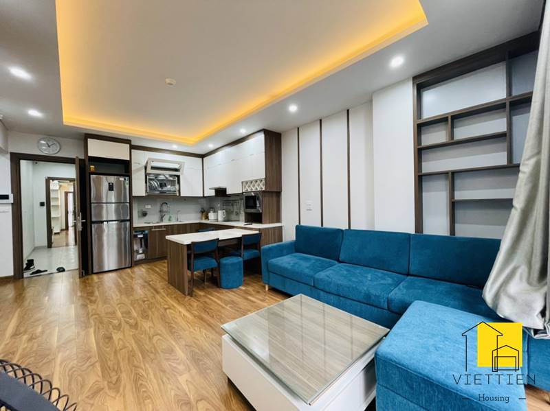 Modern 2 bedroom apartment with balcony for rent on Tay Ho street, Westlake ID 0057