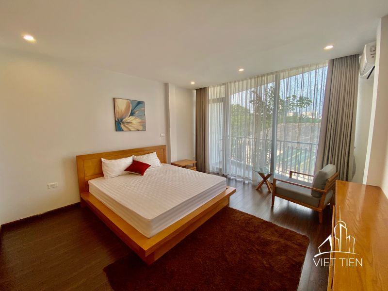 Spacious 2 bedroom and 1 working room with large balcony and greenery view on Nhat Chieu ID 0069