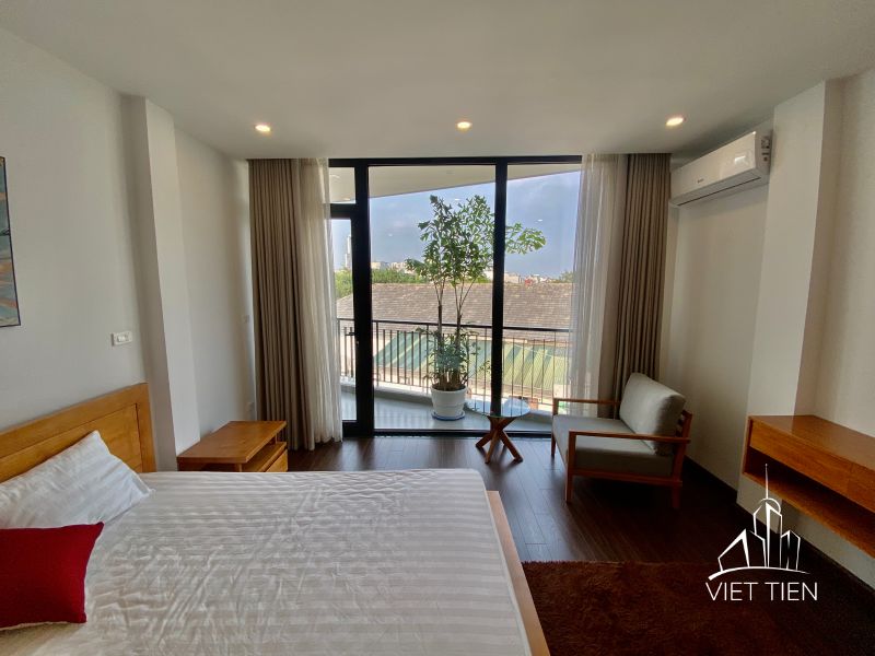 Spacious 2 bedroom and 1 working room with large balcony and greenery view on Nhat Chieu ID 0069