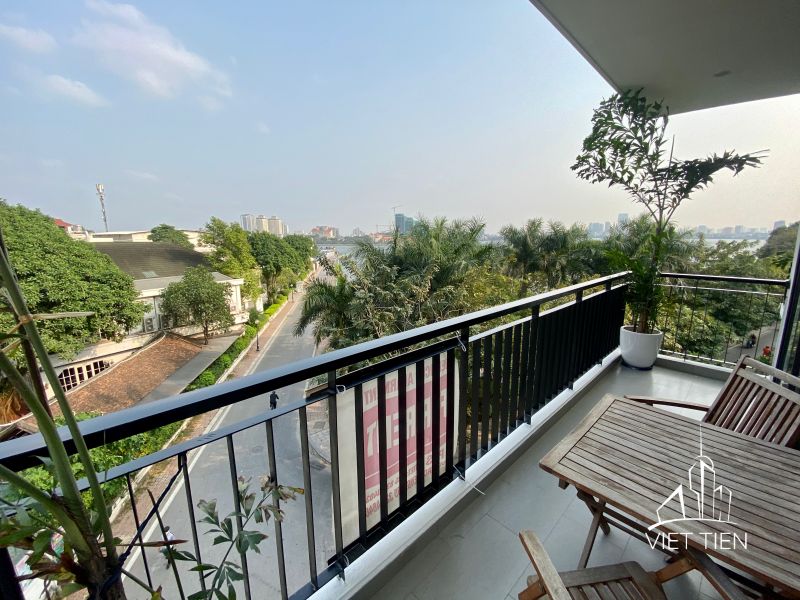 Spacious 2 bedroom and 1 working room with large balcony and greenery view on Nhat Chieu ID 0069