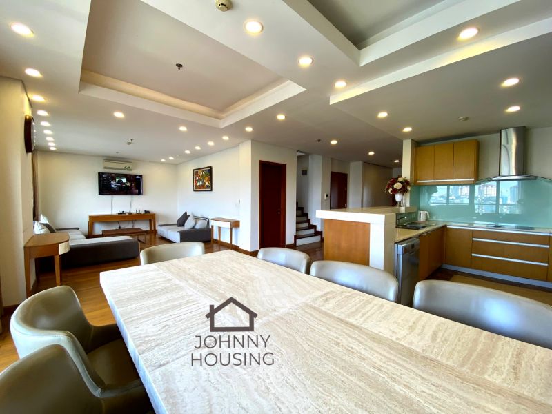 Gorgeous duplex 3 bedroom apartment on Trinh Cong Son with big terrace ID 0075