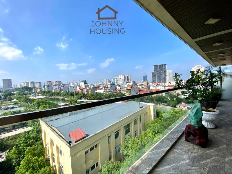 Gorgeous duplex 3 bedroom apartment on Trinh Cong Son with big terrace ID 0075