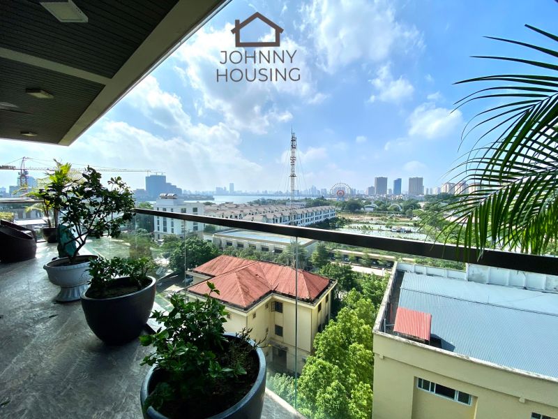 Gorgeous duplex 3 bedroom apartment on Trinh Cong Son with big terrace ID 0075