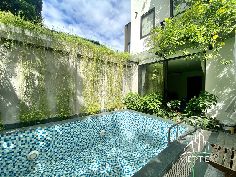 1 bedroom apartment with private pool on Dang Thai Mai Street ID 0090