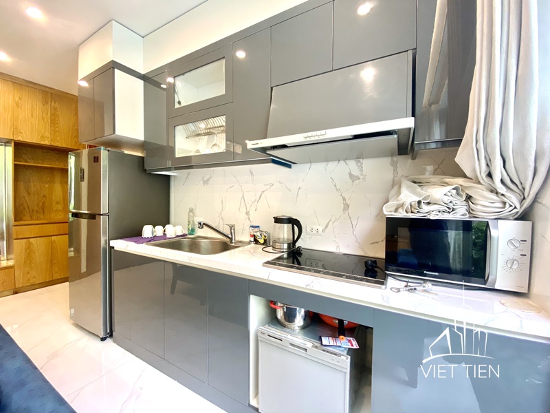 1 bedroom apartment with private pool on Dang Thai Mai Street ID 0090