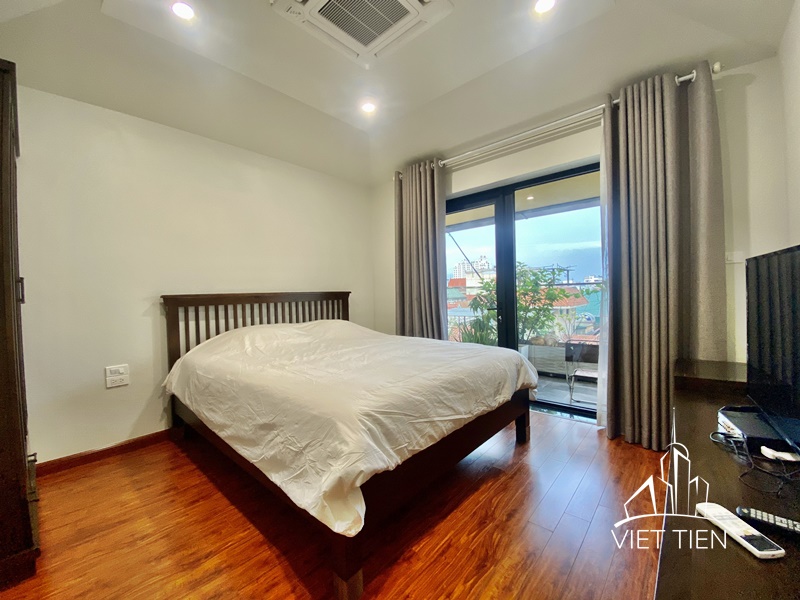 Open view duplex 3 bedrooms apartment on Dang Thai Mai Street ID 0098