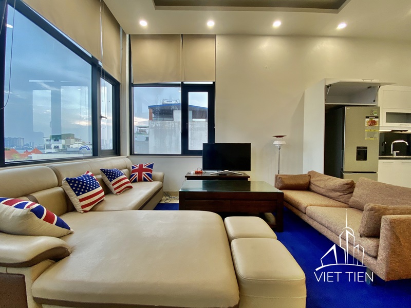 Open view duplex 3 bedrooms apartment on Dang Thai Mai Street ID 0098