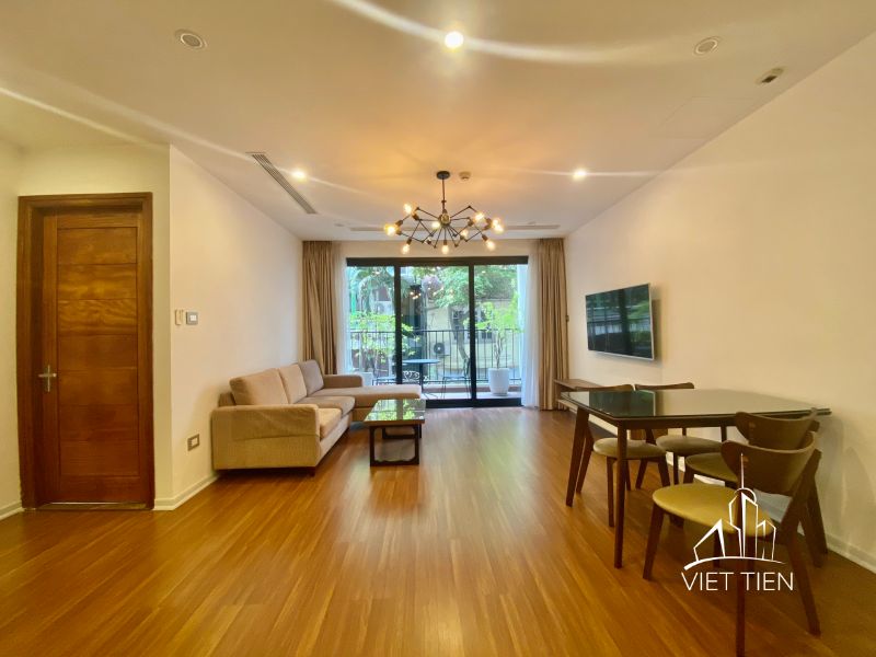 Cozy modern 2 bedroom apartment with big balcony for rent on Tay Ho ID 0121