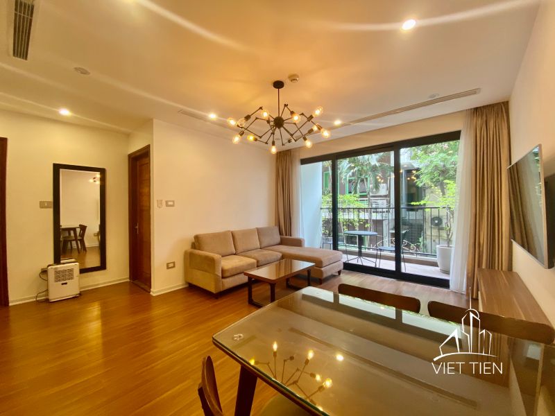 Cozy modern 2 bedroom apartment with big balcony for rent on Tay Ho ID 0121