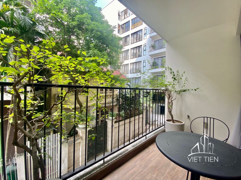 Cozy modern 2 bedroom apartment with big balcony for rent on Tay Ho ID 0121