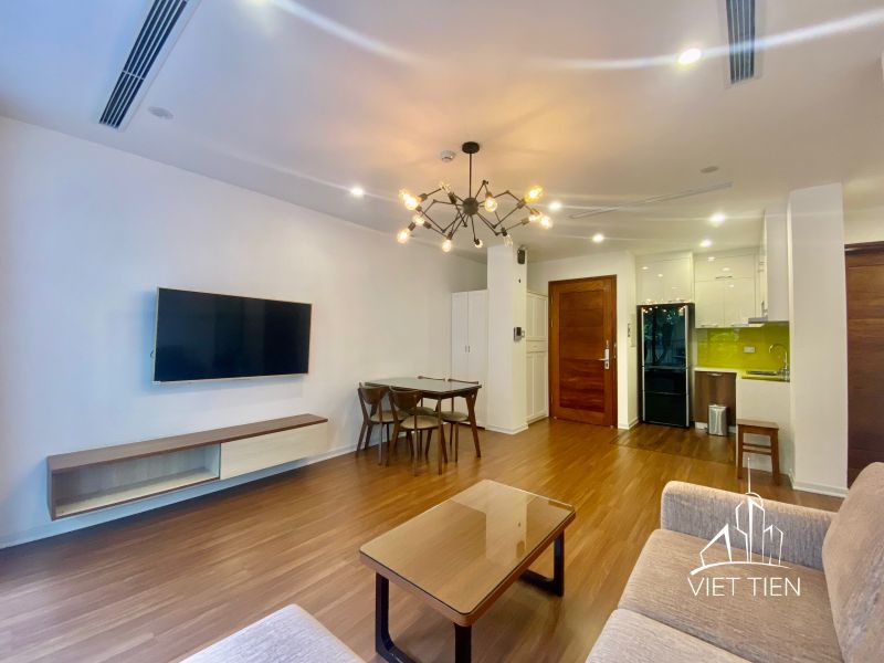 Cozy modern 2 bedroom apartment with big balcony for rent on Tay Ho ID 0121