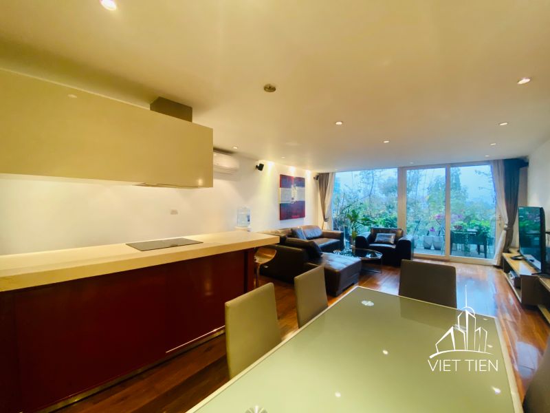 Bright modern 1 bedroom with large balcony for rent in Tay Ho area ID 0120