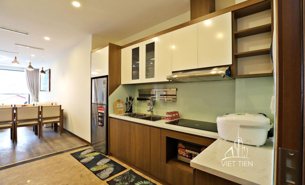 Modern 1 bedroom apartment for rent on main Tay Ho street ID 0128