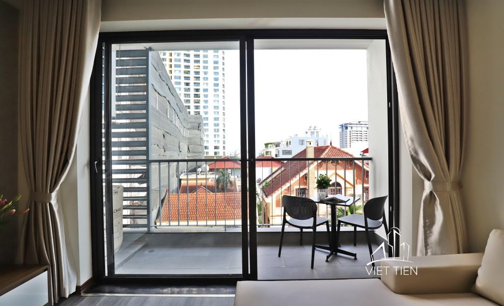 Modern 1 bedroom apartment for rent on main Tay Ho street ID 0128