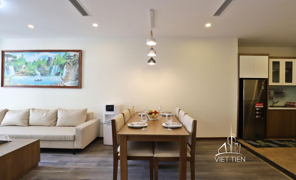 Modern 1 bedroom apartment for rent on main Tay Ho street ID 0128