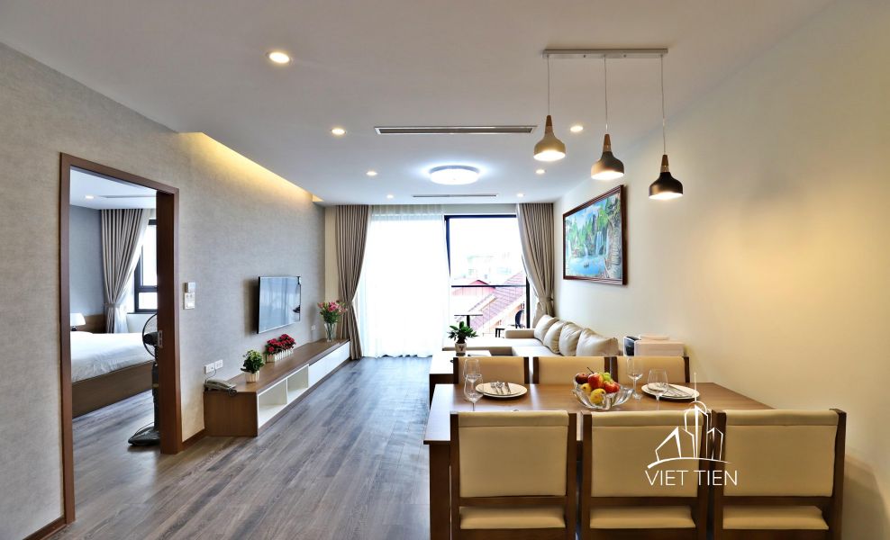 Modern 1 bedroom apartment for rent on main Tay Ho street ID 0128