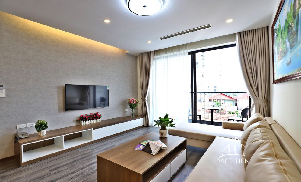 Modern 1 bedroom apartment for rent on main Tay Ho street ID 0128