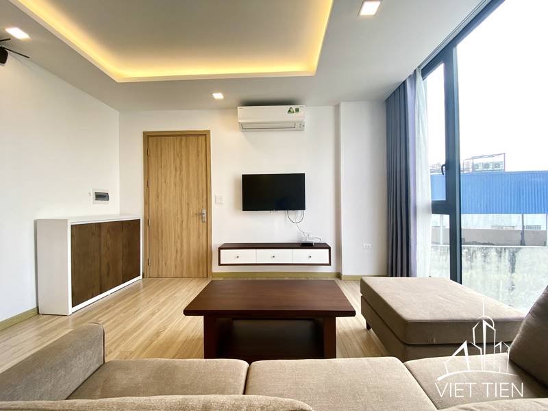 Beautiful lake view 2 bedrooms with large roof top terrace for rent in Tay Ho, Hanoi