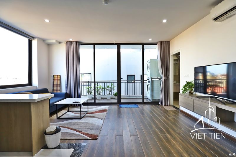 High Floor One Bedroom Apartment On To Ngoc Van street, Balcony ID 0139