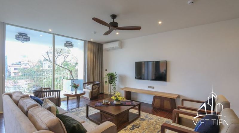 Wooden Style 3 Bedroom Apartment On To Ngoc Van street ID 0148