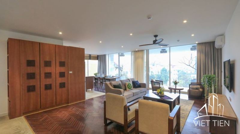 Wooden Style 3 Bedroom Apartment On To Ngoc Van street ID 0148