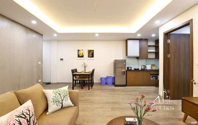 Modern spacious 1 bedroom for rent with balcony in Tay Ho area ID 0163