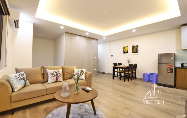 Modern spacious 1 bedroom for rent with balcony in Tay Ho area ID 0163