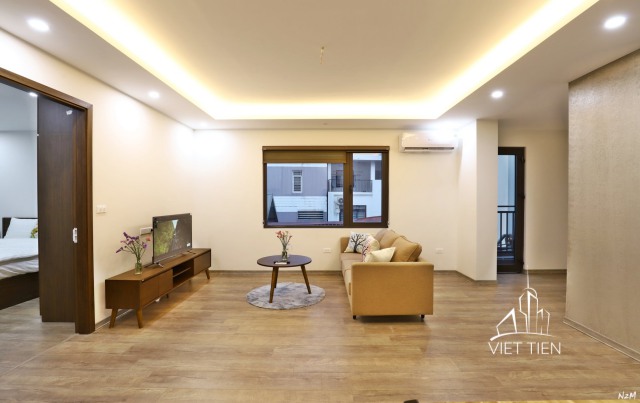 Modern spacious 1 bedroom for rent with balcony in Tay Ho area ID 0163