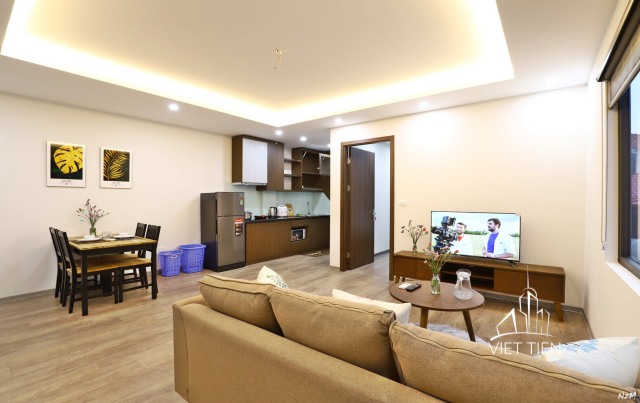 Modern spacious 1 bedroom for rent with balcony in Tay Ho area ID 0163