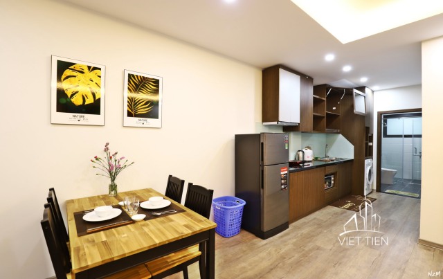 Modern spacious 1 bedroom for rent with balcony in Tay Ho area ID 0163