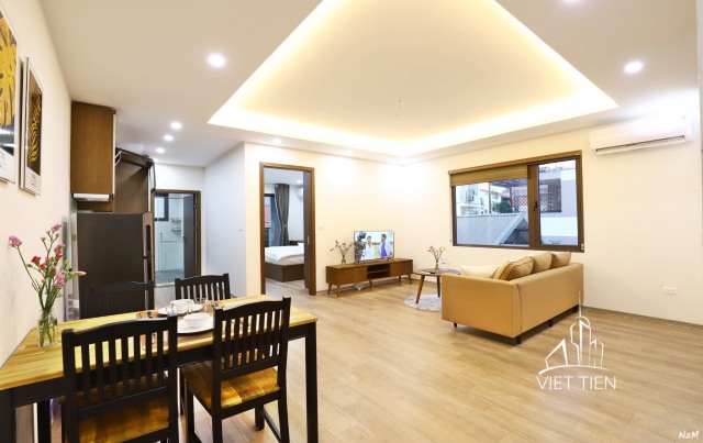 Modern spacious 1 bedroom for rent with balcony in Tay Ho area ID 0163