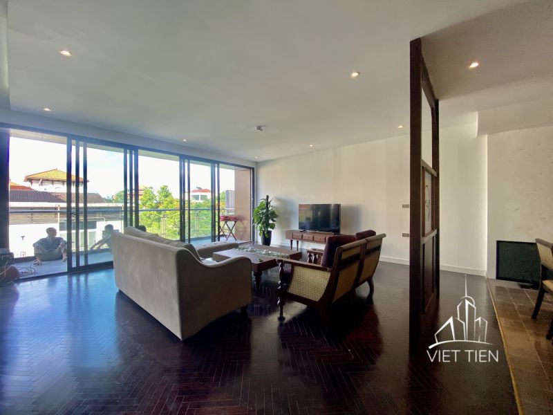 Modern spacious 4 bedroom with big balcony and greenery view on Quang Khanh ID 0175