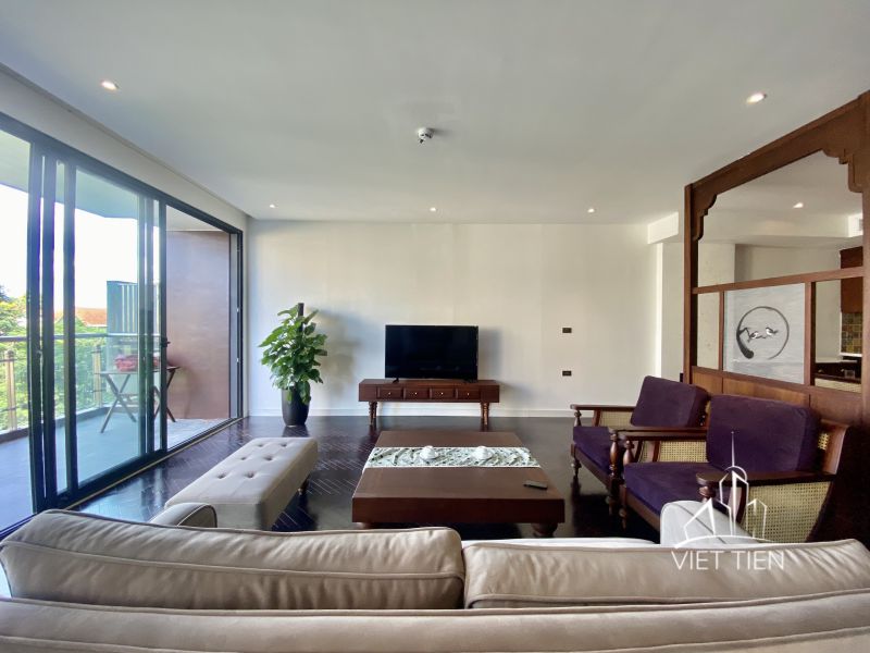 Modern spacious 4 bedroom with big balcony and greenery view on Quang Khanh ID 0175