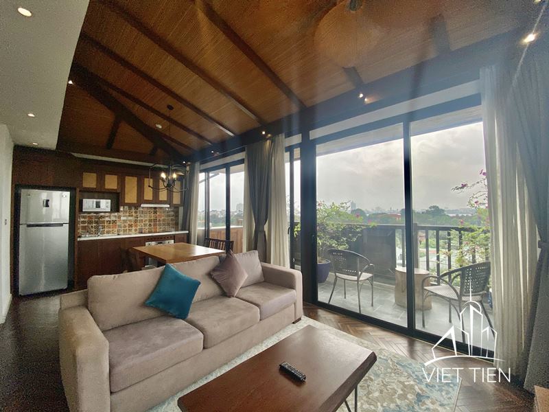 2 Bedrooms Apartment With Bacolny on Xom Chua Str. ID: 0179