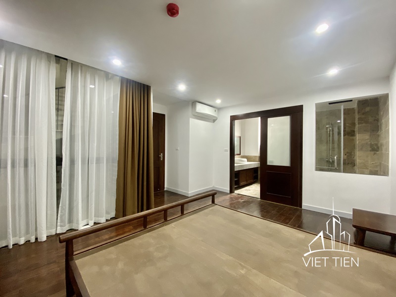 Indochine style 3 bedrooms apartment with lake view on Vu Mien Street ID 0180