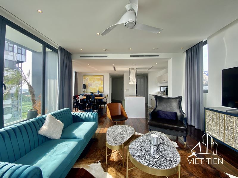 Stylish 3 Bedroom Apartment on Xuan Dieu street with Lake View ID 0184