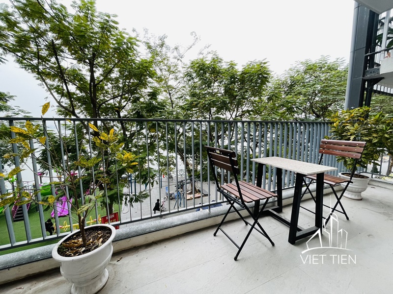 Lake view 1 bedroom apartment with balcony on Vu Mien Street ID 0186