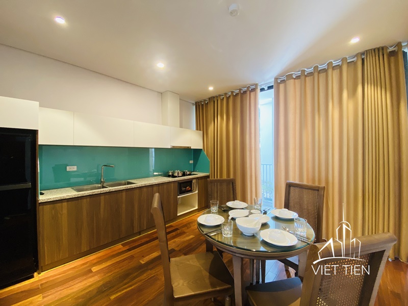 Lake view 2 bedrooms apartment with balcony on Vu Mien Street ID 0187