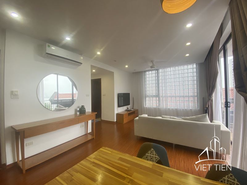 Comfortable 2 Bedroom Apartment on Xuan Dieu street Lake View, Balcony ID 0188