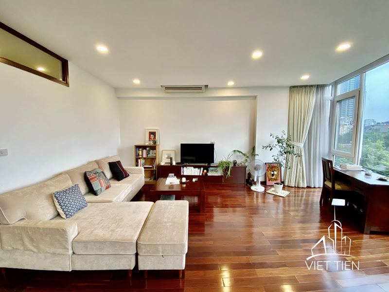 Lake View With Two Bedroom Apartment for rent on Truc Bach Str. ID: 0190