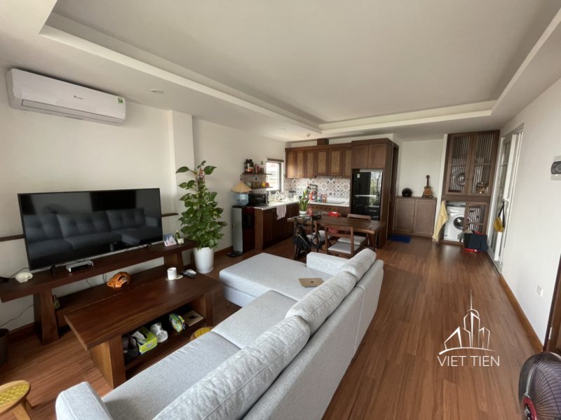 Big balcony modern 2 bedroom apartment for rent on Quang Khanh Id 0194