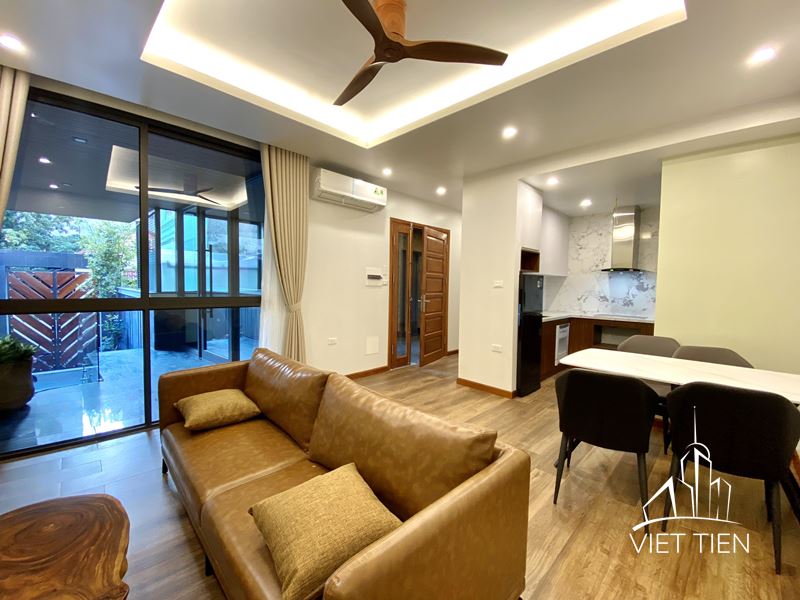 Modern 2 Bedroom Apartment, First floor on Xuan Dieu street ID 0201