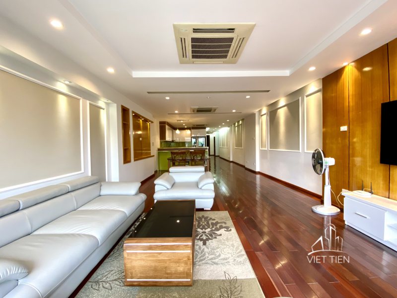 Lake view spacious cozy 3 bedrooms with balcony for rent on Vu Mien ID 0206