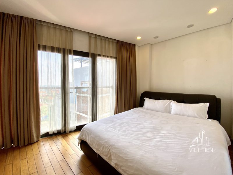 Duplex spacious modern 4 bedroom apartment with big balcony on Trinh Cong Son ID 0209