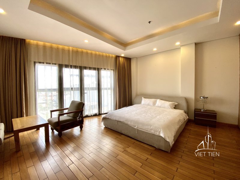 Duplex spacious modern 4 bedroom apartment with big balcony on Trinh Cong Son ID 0209