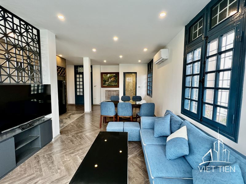 Huge Balcony 2 Bedroom Apartment on Xuan Dieu street ID 0210