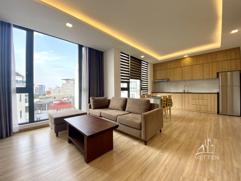 Modern cozy 2 bedroom apartment with lake view on Quang Khanh ID 0217